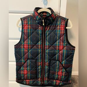 JCREW Puffer Vest Size M